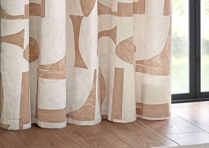 Carro Eyelet, Clay - Ready Made Curtains - Image 6